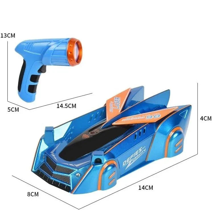 RC auto muur en plafond laser – bestuurbare stunt auto oplaadbaar