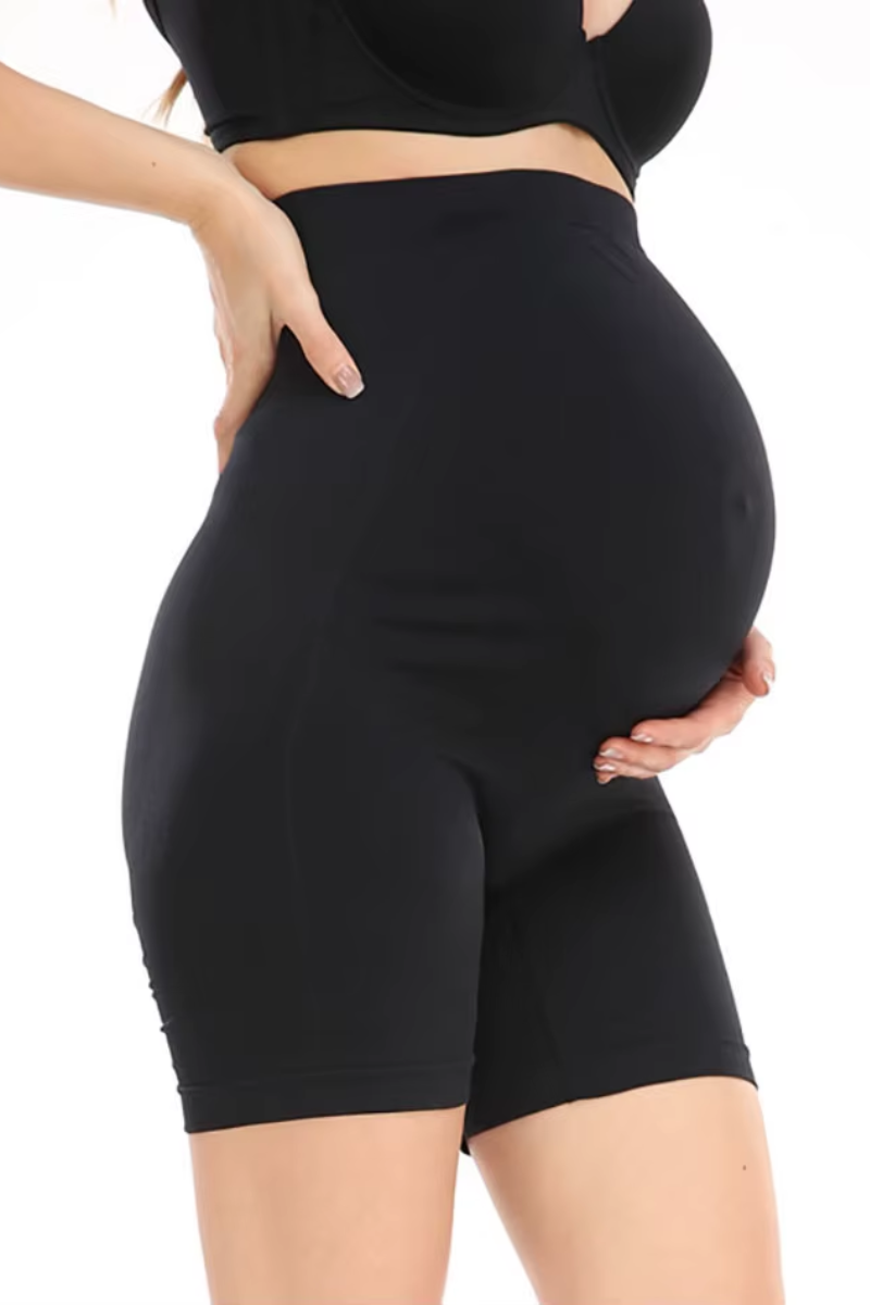 Zwangerschapsshort voor Yoga & Sport – Comfortabele Hoge Tailleband | LunaLay