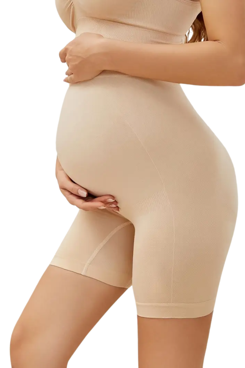 Zwangerschapsshort voor Yoga & Sport – Comfortabele Hoge Tailleband | LunaLay