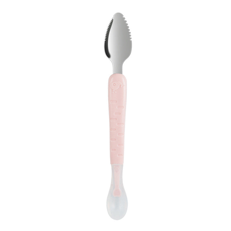 Siliconen Baby Lepel 2-in-1 – Veilig & BPA Vrij