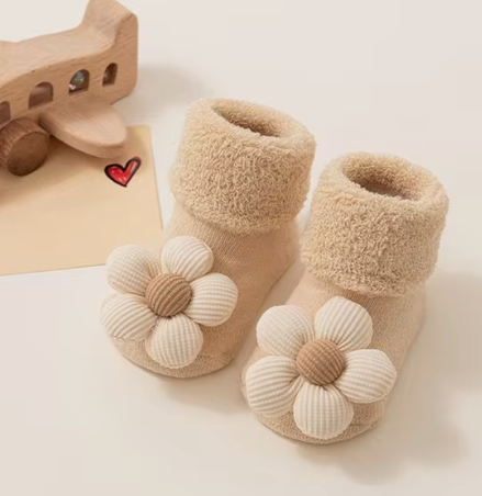 Antislip Babysokken – Zachte Katoenen Sokken voor Baby’s & Peuters | Veilig Eerste Stapjes & Unisex Design