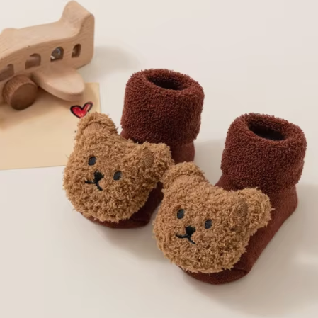 Antislip Babysokken – Zachte Katoenen Sokken voor Baby’s & Peuters | Veilig Eerste Stapjes & Unisex Design