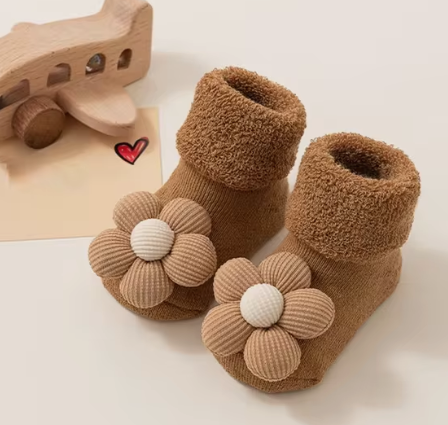 Antislip Babysokken – Zachte Katoenen Sokken voor Baby’s & Peuters | Veilig Eerste Stapjes & Unisex Design