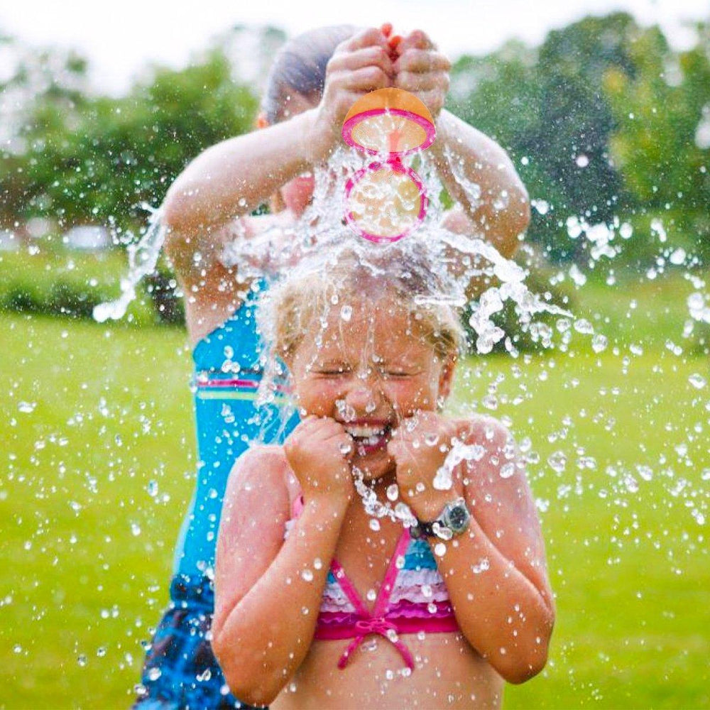 SplashPlay Herbruikbare Waterballonnen – Snel Vulbaar, Veilig en Duurzaam voor Kinderen vanaf 3 Jaar