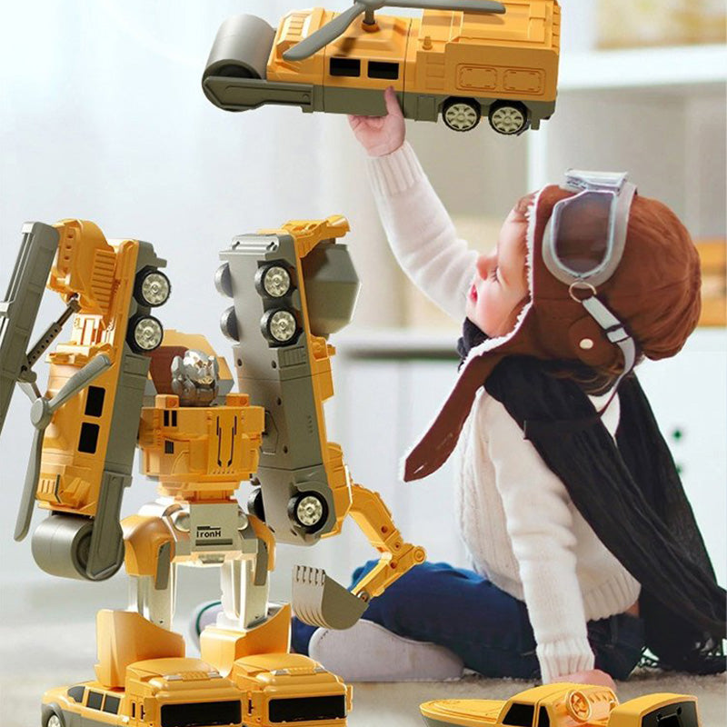 Magnetisch Bouwspeelgoed voor Kinderen – 26-delige Creatieve Voertuigen & Robots | BuildoMag
