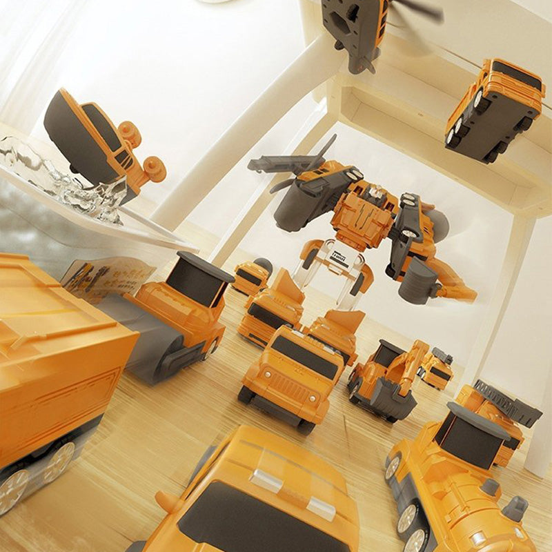 Magnetisch Bouwspeelgoed voor Kinderen – 26-delige Creatieve Voertuigen & Robots | BuildoMag