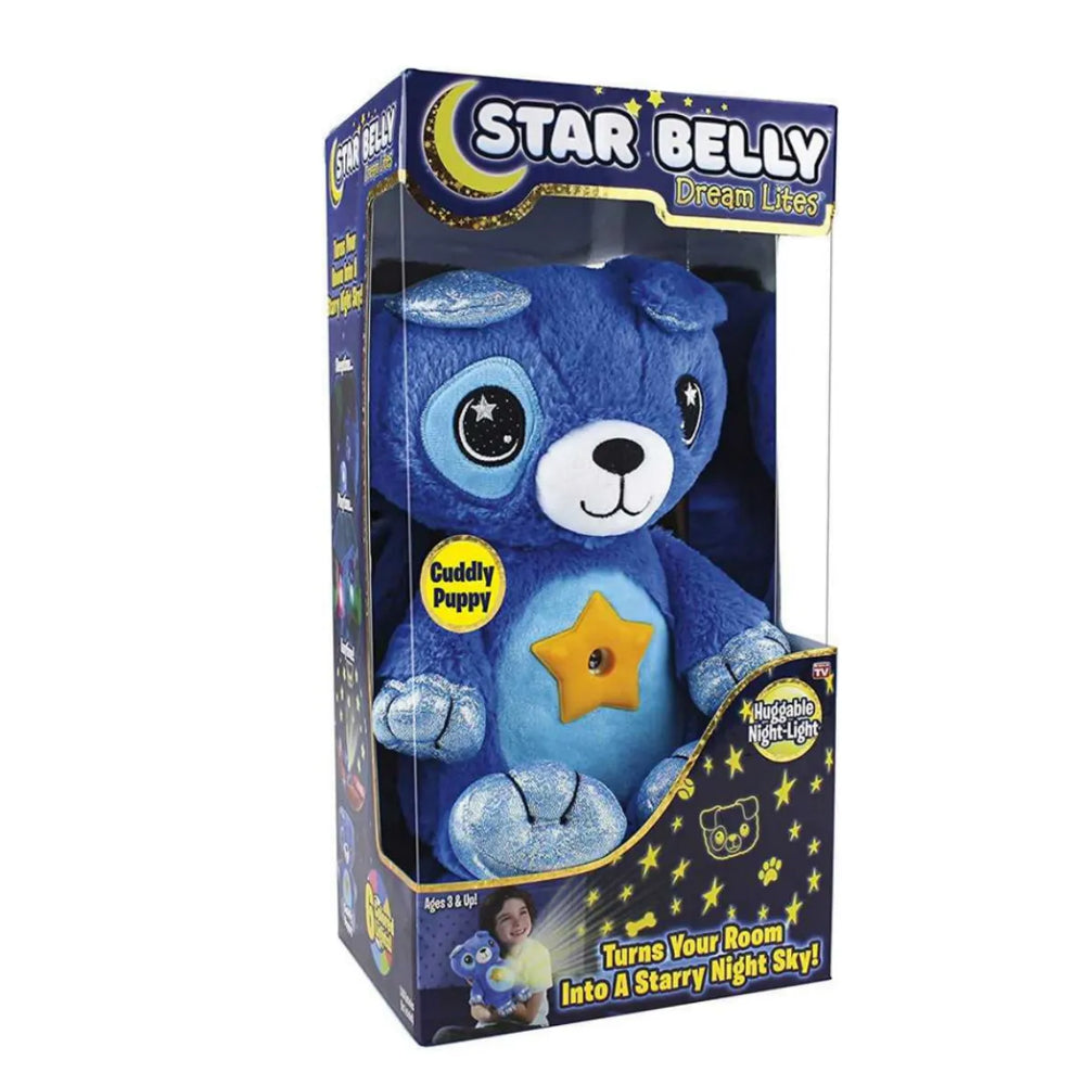 Nachtlampje Kinderen met Sterrenprojectie – Knuffel met Licht