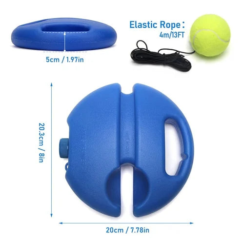 Tennis Trainer met Elastiek – Solo Oefenen
