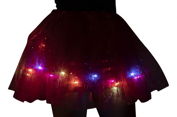 LumiTwirl LED Prinsessenrokje voor Meisjes – Magisch Verkleedrokje met Fonkelende Lichtjes, Comfortabel en Veilig voor Kinderen 2-12 Jaar