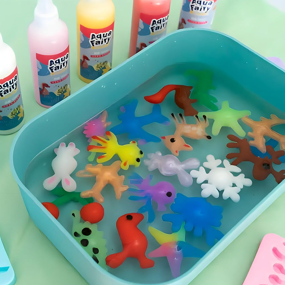 Magisch Water Knutselpakket voor Kinderen – Maak en Speel met Kleurrijke Diertjes +3 Jaar