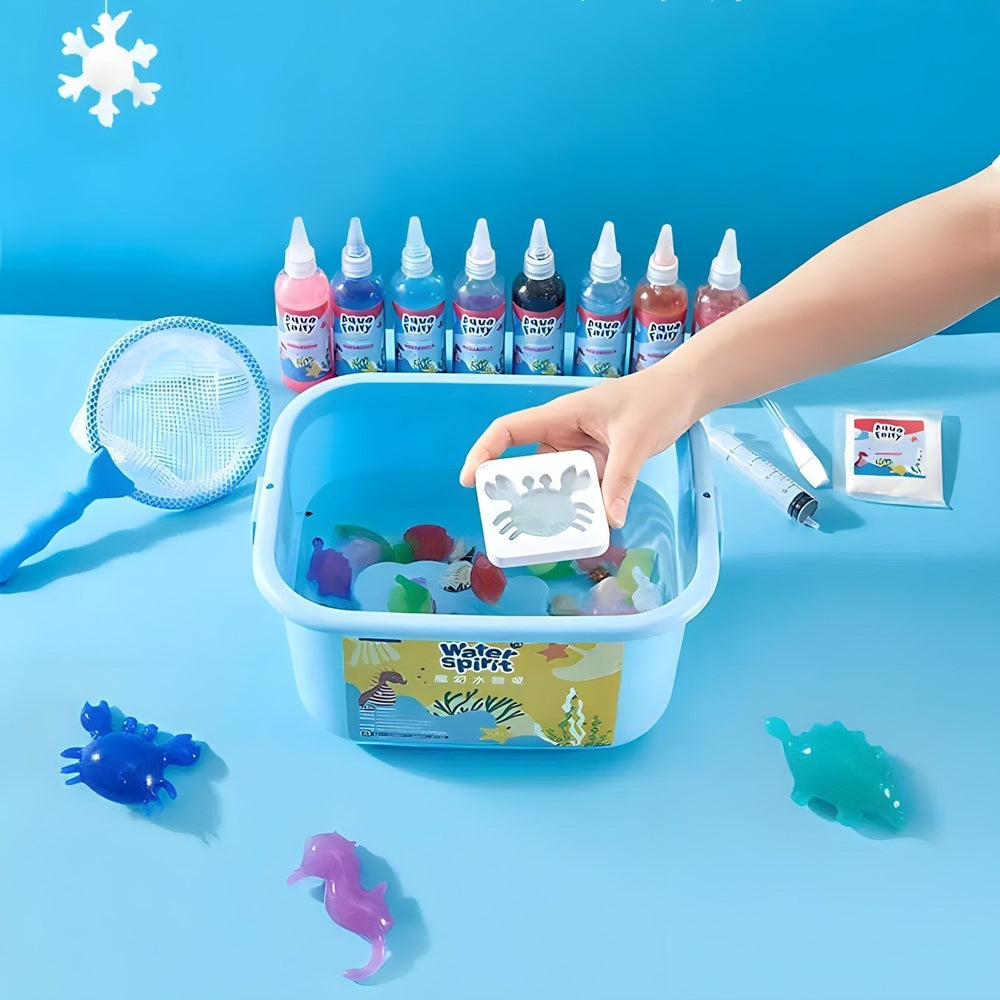 Magisch Water Knutselpakket voor Kinderen – Maak en Speel met Kleurrijke Diertjes +3 Jaar
