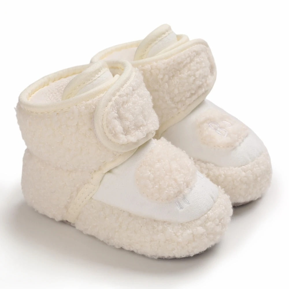 LittleNord SnugglePaws Babyslofjes – Warme Antislip Baby Schoentjes voor Winter (Maat 16–18)