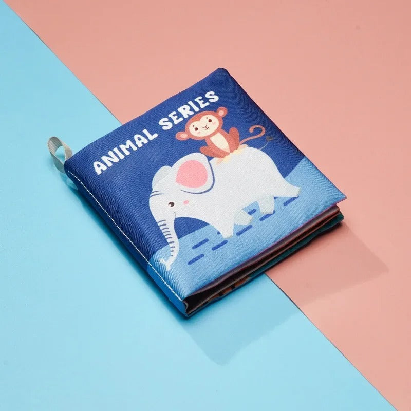 Nuvello SensorySoft Baby Voelboek – Zacht Knisperboek voor Baby’s 0–36 Maanden, Sensorisch Babyspeelgoed