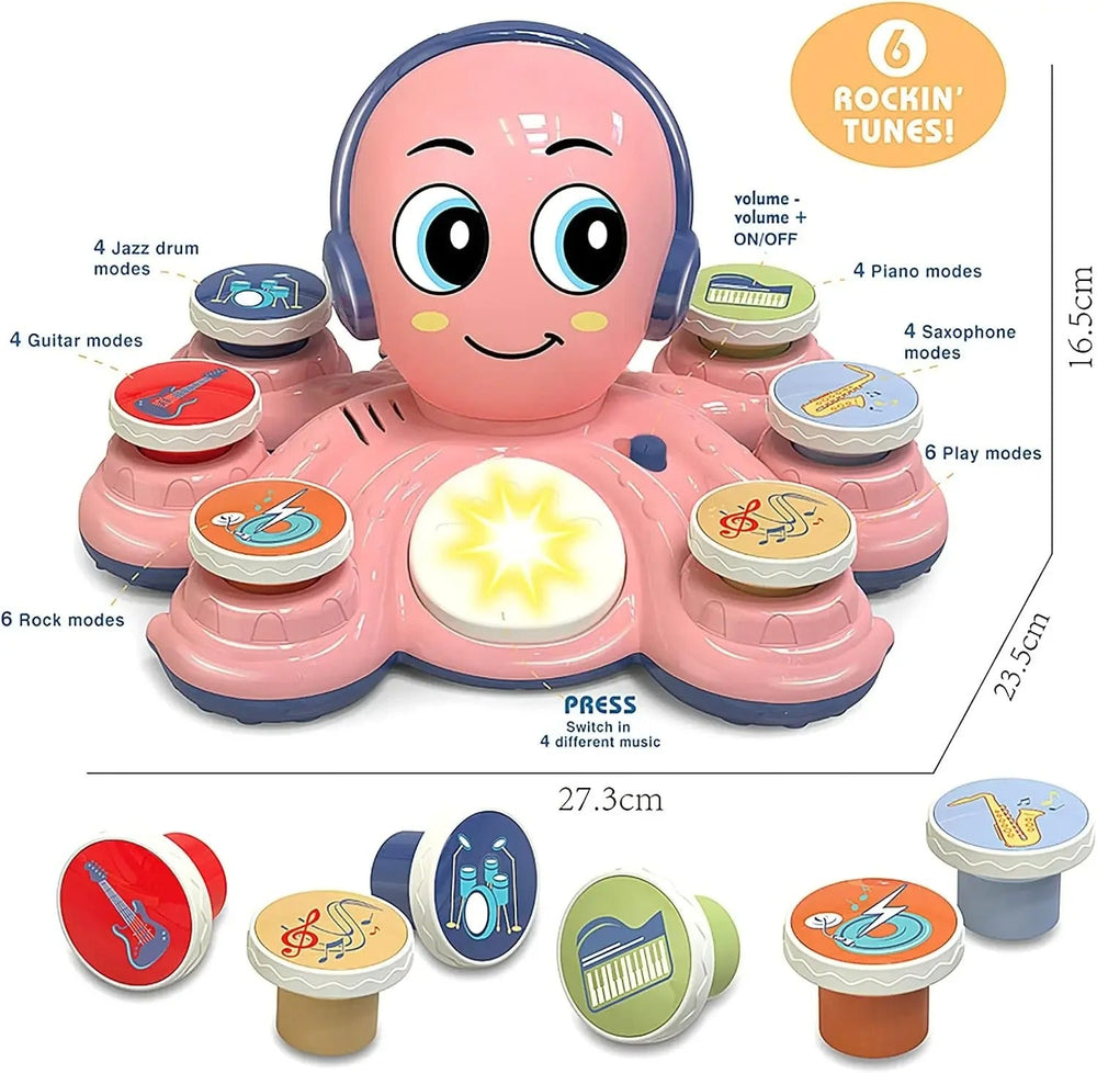 Musical Octo – Interactief Muzikaal Speelgoed voor Peuters | Educatief & Creatief