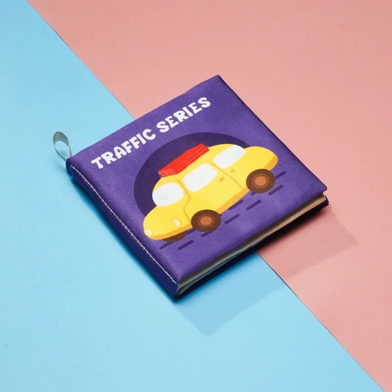 Nuvello SensorySoft Baby Voelboek – Zacht Knisperboek voor Baby’s 0–36 Maanden, Sensorisch Babyspeelgoed