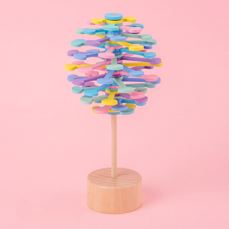 Houten Anti-Stress Speelgoed – FlowStick voor Directe Ontspanning en Focus