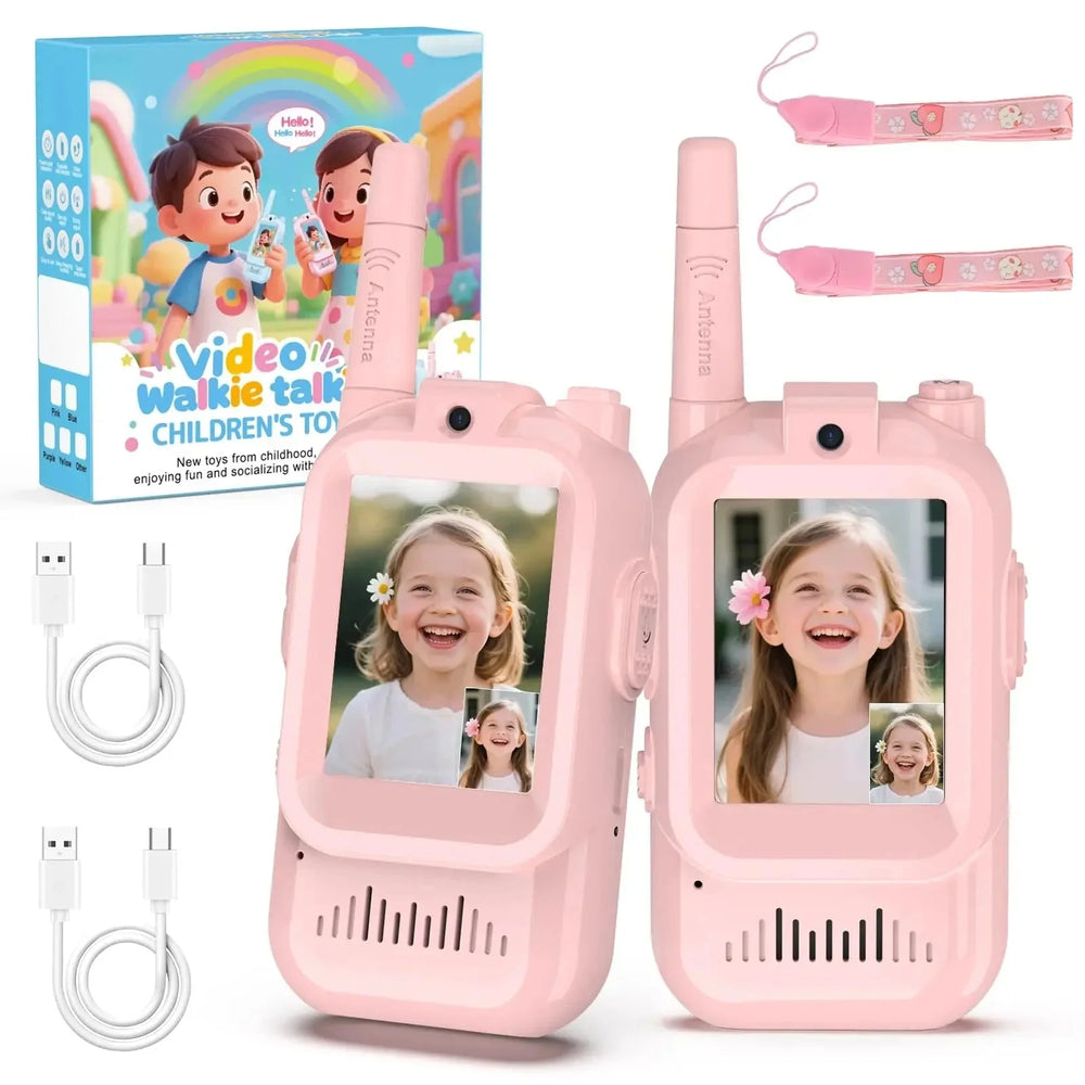 Video Walkie Talkie Kinderen met Scherm – 2-weg Communicatie