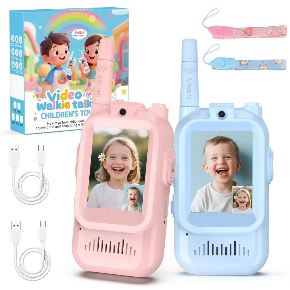 Video Walkie Talkie Kinderen met Scherm – 2-weg Communicatie