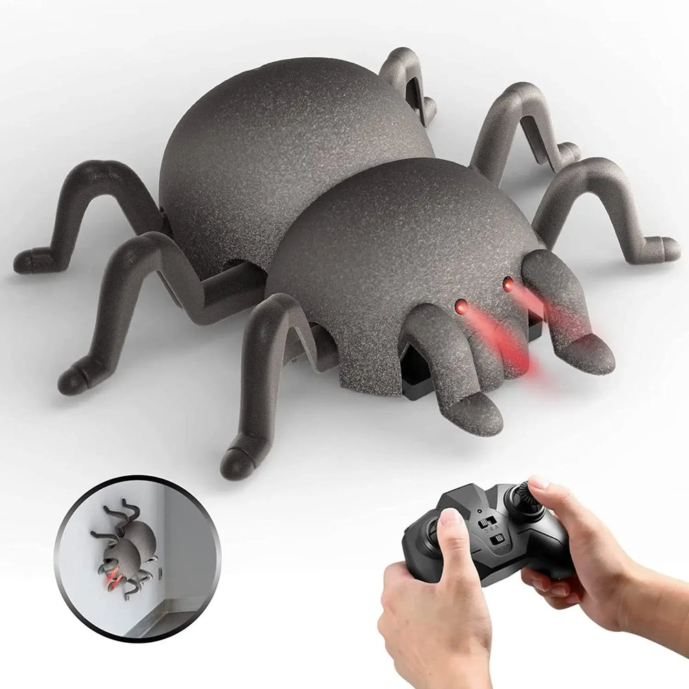 RC spin muur en plafond – bestuurbare spin met LED ogen