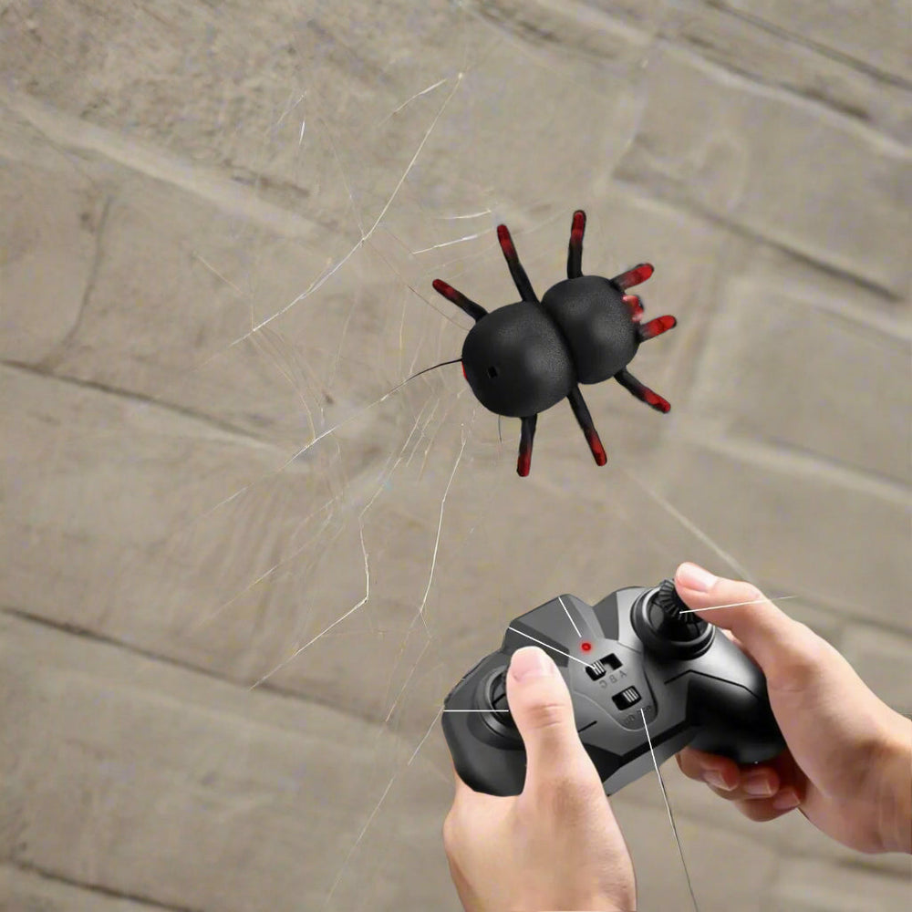 RC spin muur en plafond – bestuurbare spin met LED ogen
