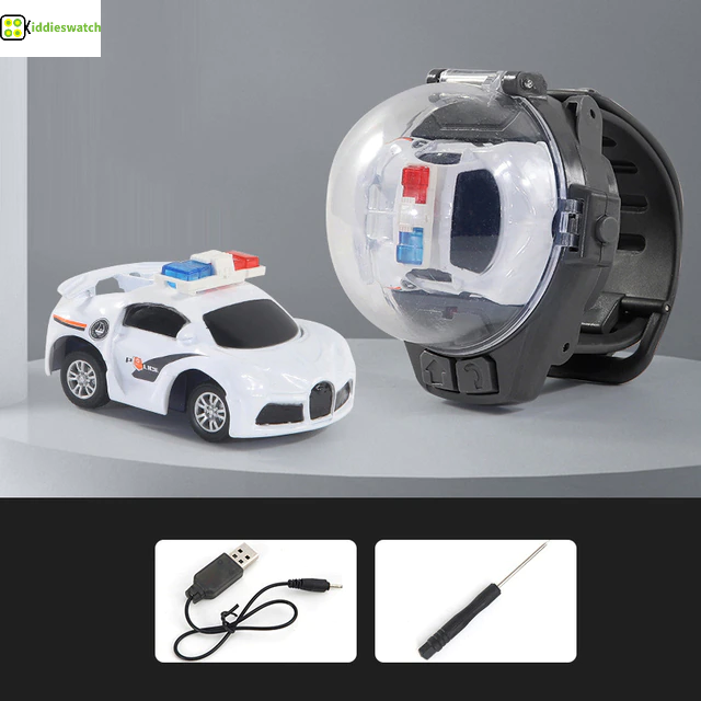 AdventureTime RC Watch – Interactief Horloge met Mini RC Auto voor Kinderen